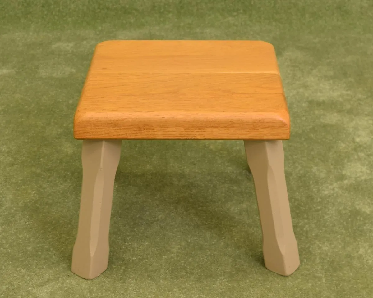 Dutch Painted Nest of 3 Tables