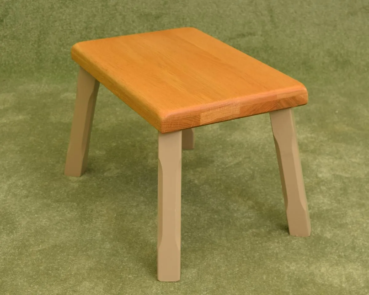 Dutch Painted Nest of 3 Tables