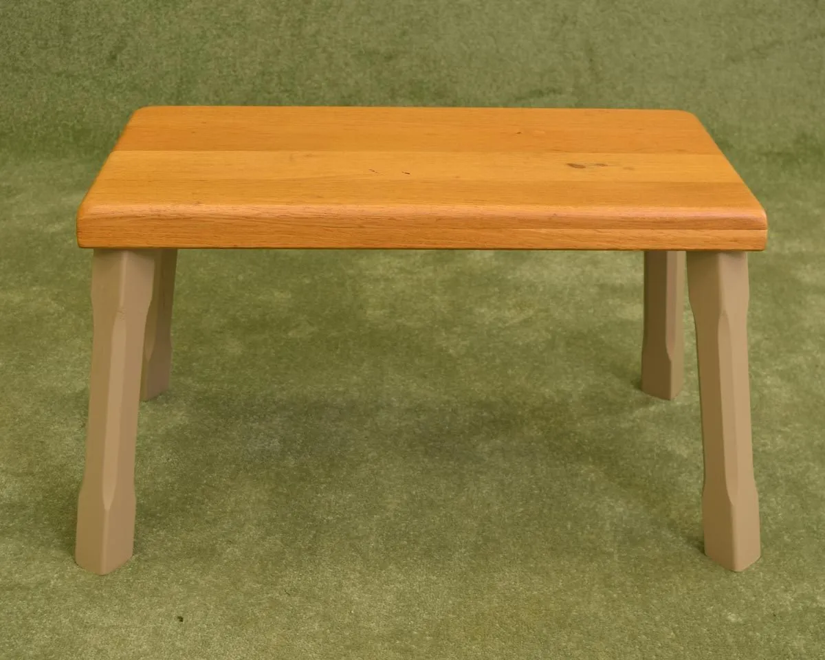 Dutch Painted Nest of 3 Tables
