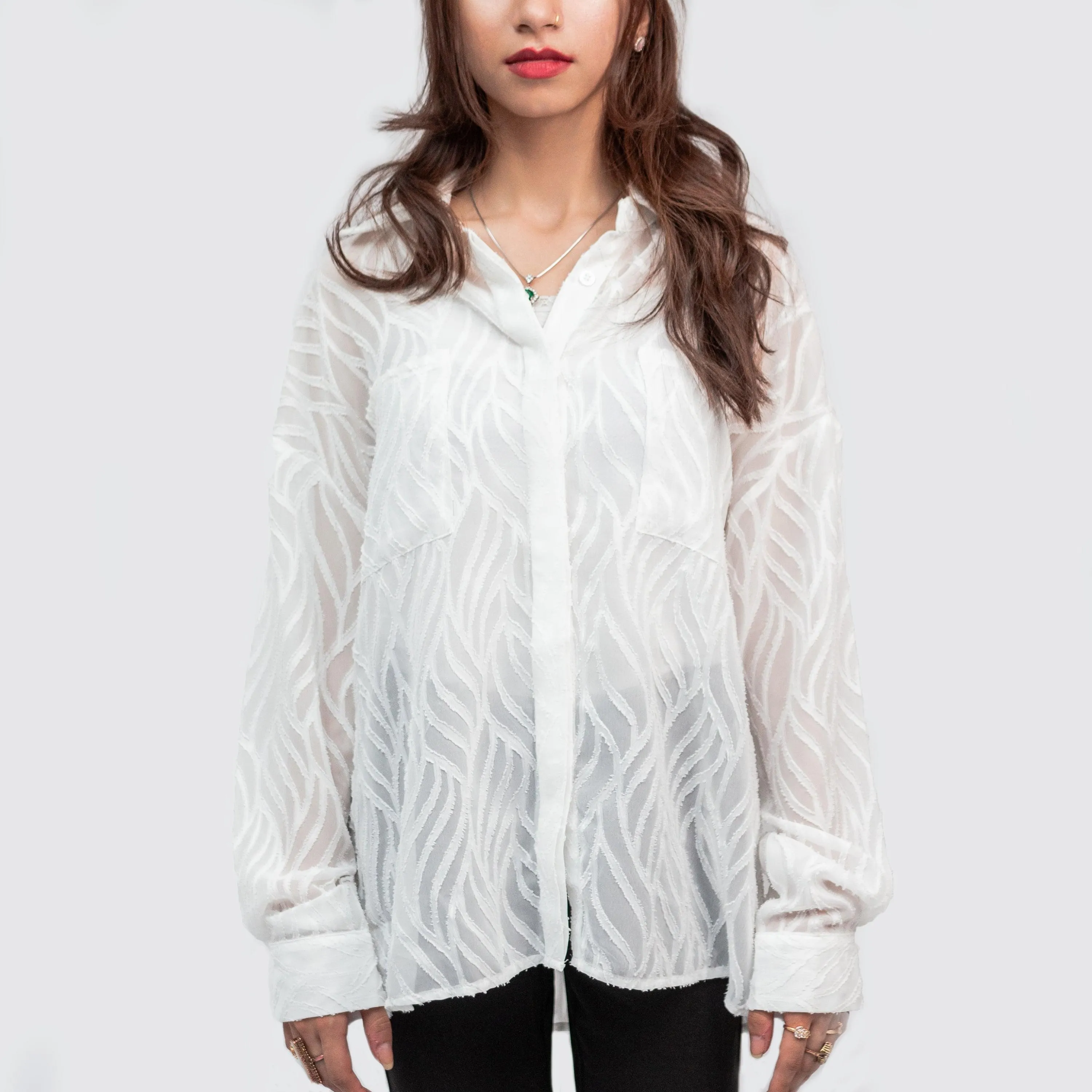 French Chiffon Shirt