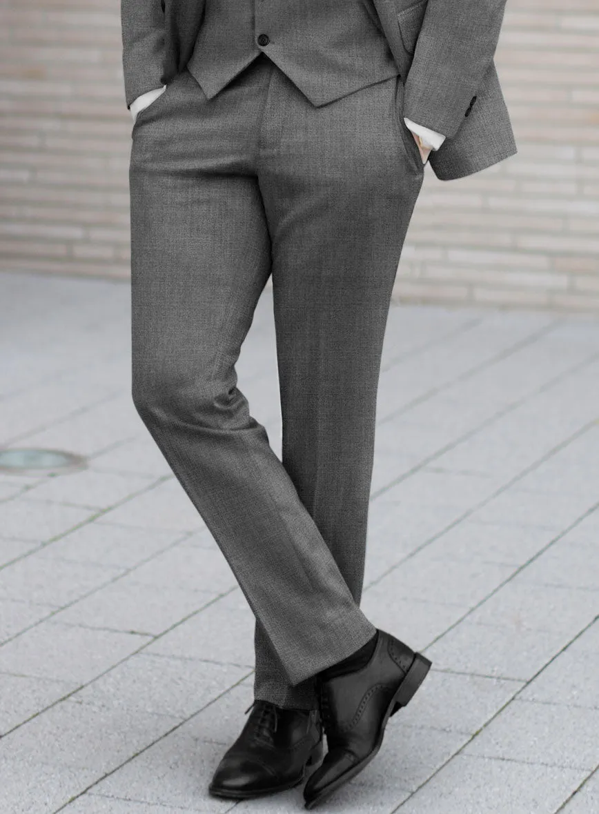 Fresco Gray Wool Pants