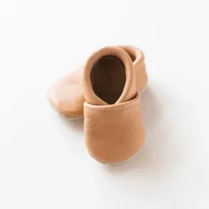 Gender Neutral Baby Moccs, Caramel