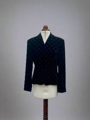 LAURA ASHLEY Velvet Jacket UK12-14
