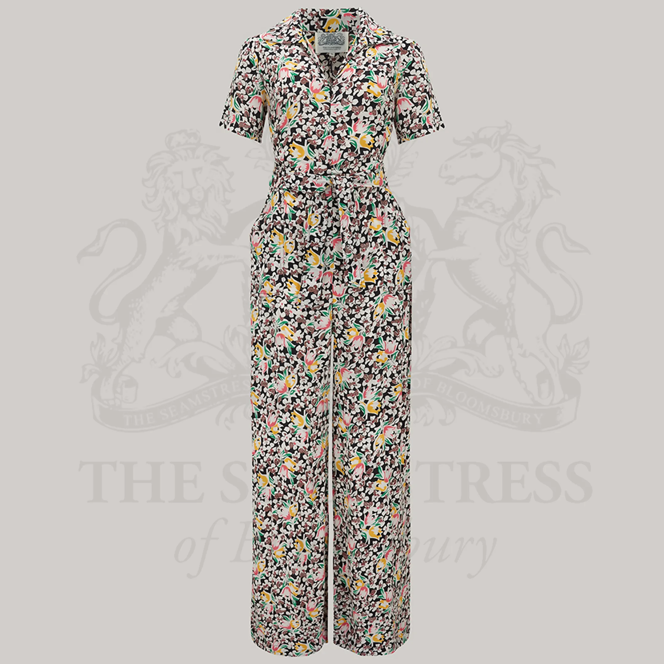 Lauren Siren Suit in Tulip Print