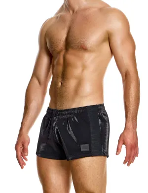 Modus Vivendi Curved 80s Shorts Black
