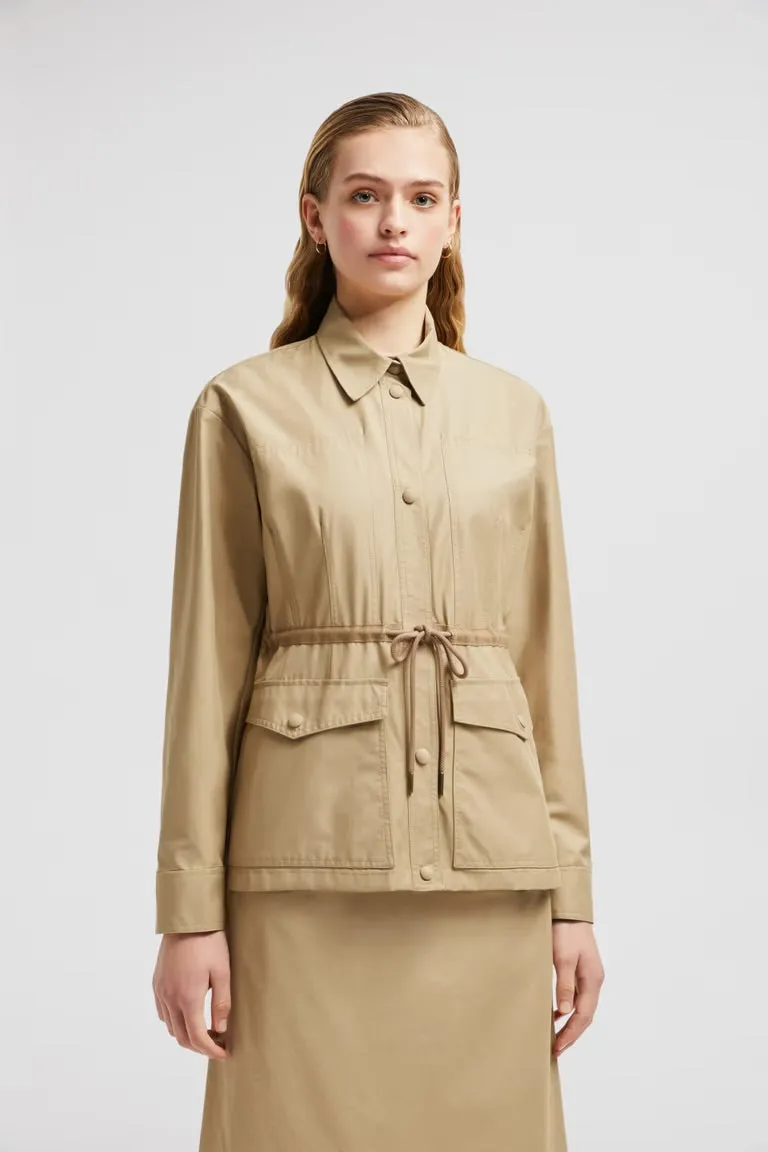 MONCLER BEIGE SAULON FIELD JACKET