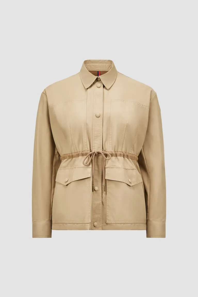 MONCLER BEIGE SAULON FIELD JACKET
