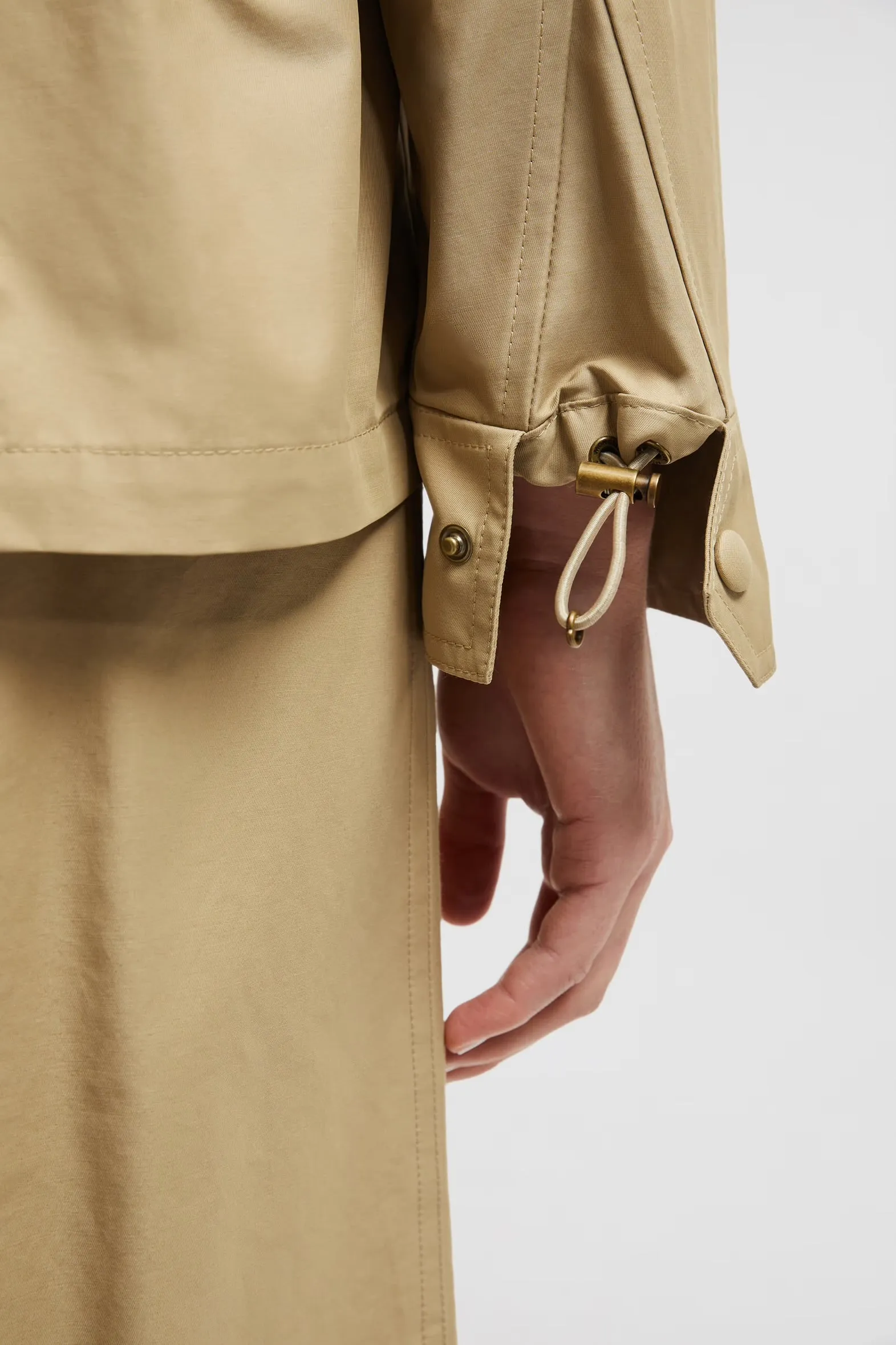 MONCLER BEIGE SAULON FIELD JACKET