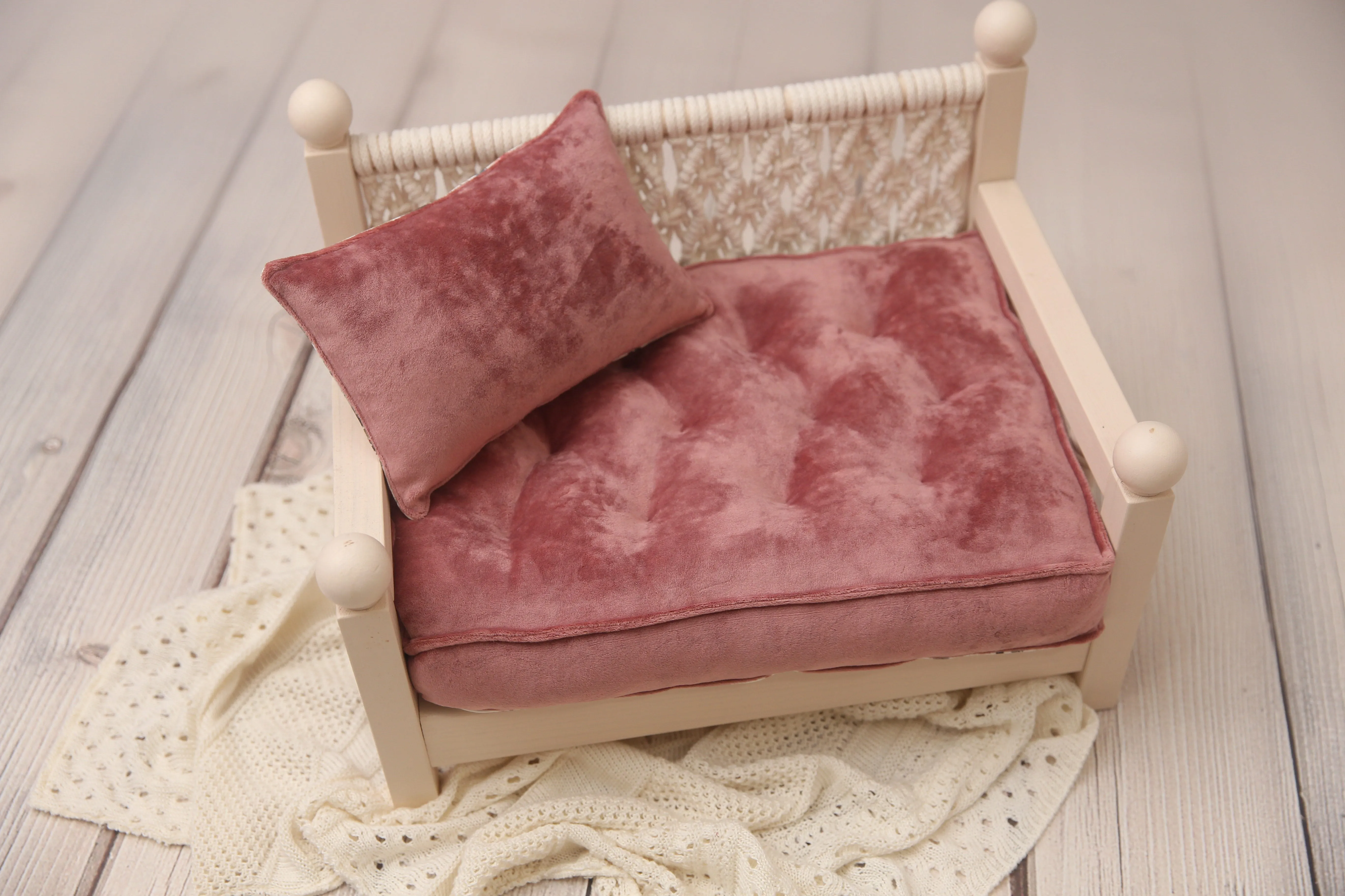 Roses REVERSIBLE 2 Color Mattress/Pillow Set- MADE TO ORDER