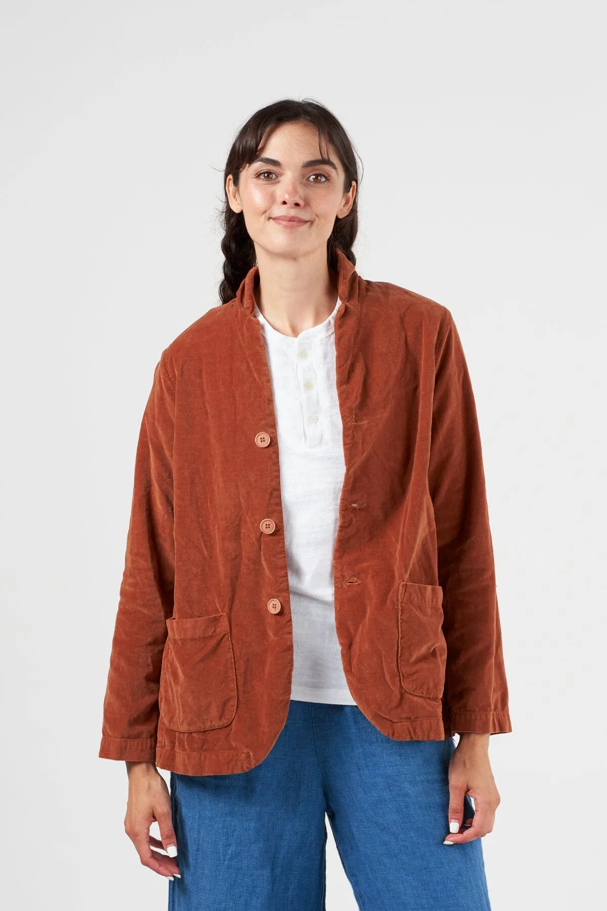 Tessa Jacket - Cotton Velvet