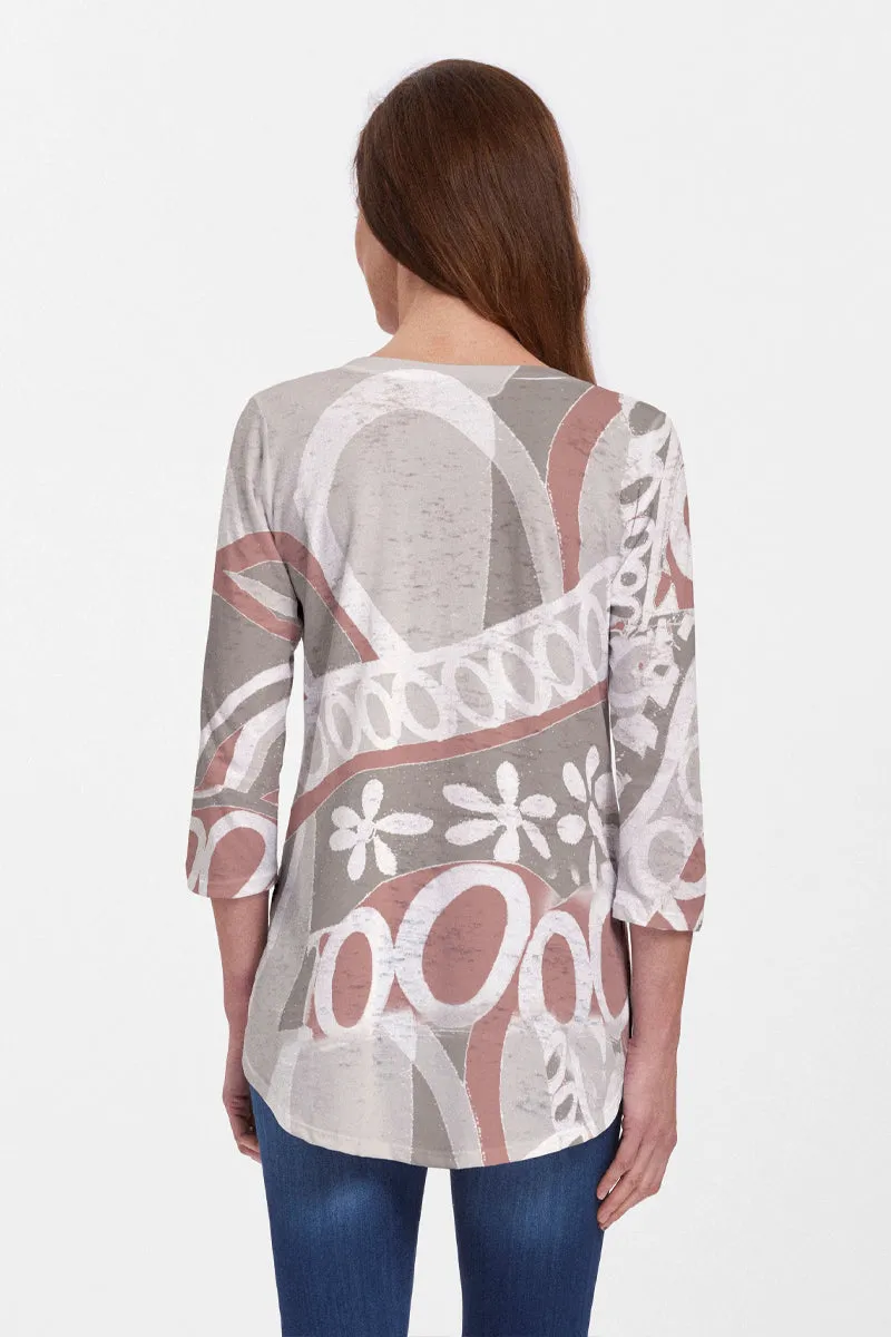 Whimsy Rose Rusty O's Flowy Tunic